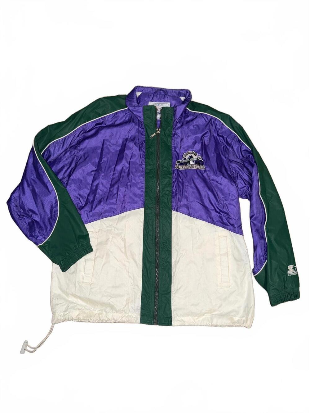 Vintage 1992 Colorado Rockies All-Star Game Starter Jacket XL